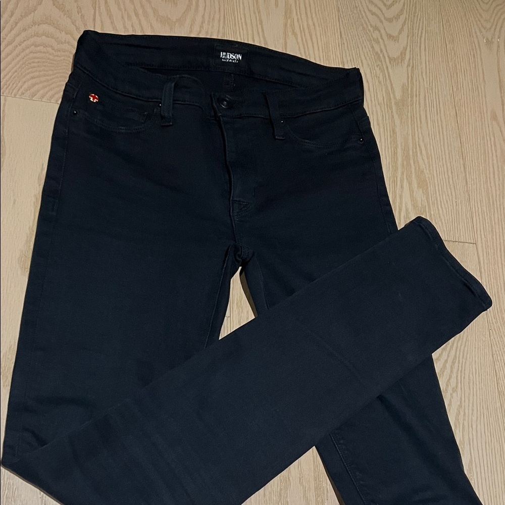 Hudson Jeans Women's Dark Denim Skinny Jeans
